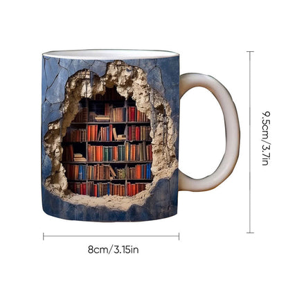 Avelena | 3D Bücherregal Tasse