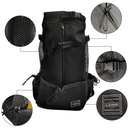 Avelena | Reflektierender Hundereisen Rucksack