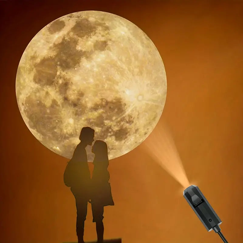 Avelena | CelestiaGlow Erd- und Mondprojektorlampe