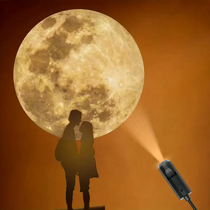 Avelena | CelestiaGlow Erd- und Mondprojektorlampe