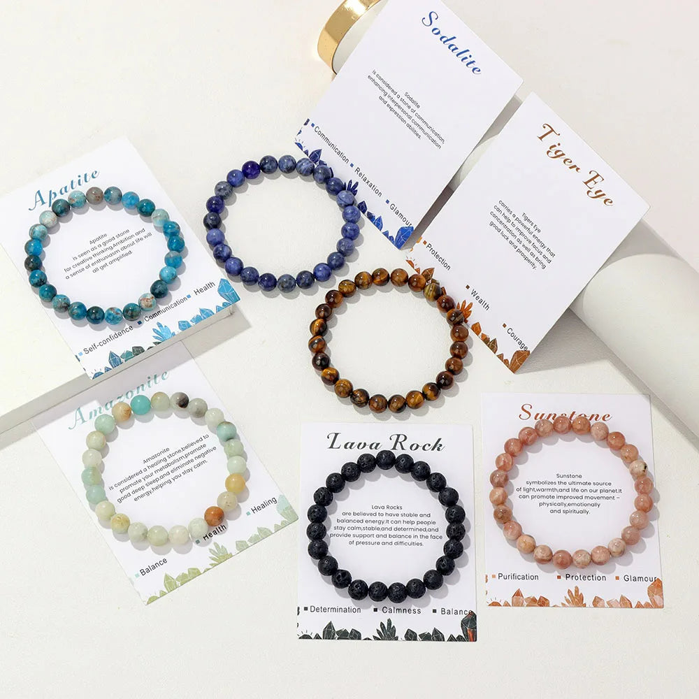 Avelena | Natürliche Kristall Heilende Energie Armband Aria