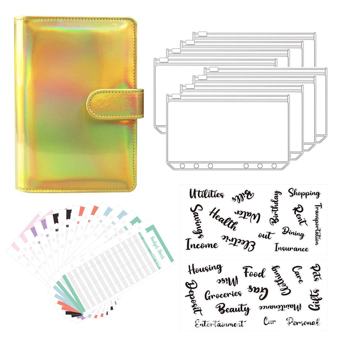 Avelena | Budget-Ordnerbuch mit Bargeldumschlägen