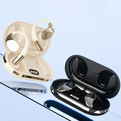 Avelena | Drahtlose Ohrhörer mit offenem Ohr und LED-Display