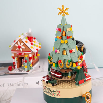 Avelena | 360 PCS Musikbox Weihnachtsbaum Bauklötze