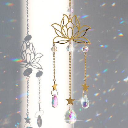 Avelena | Chakra Kristall Lotus Sonnensammler