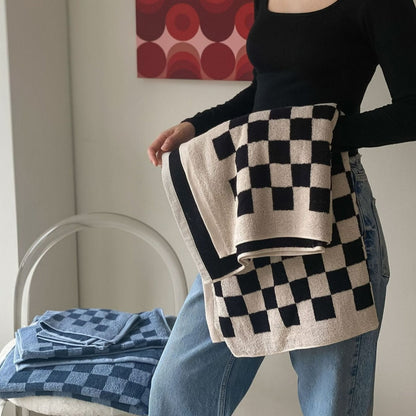 Avelena | Checkerboard Plus Handtuchkollektion