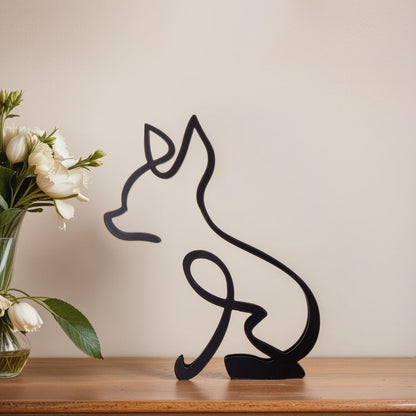 Avelena | Abstrakte Hundeskulpturen Canineart