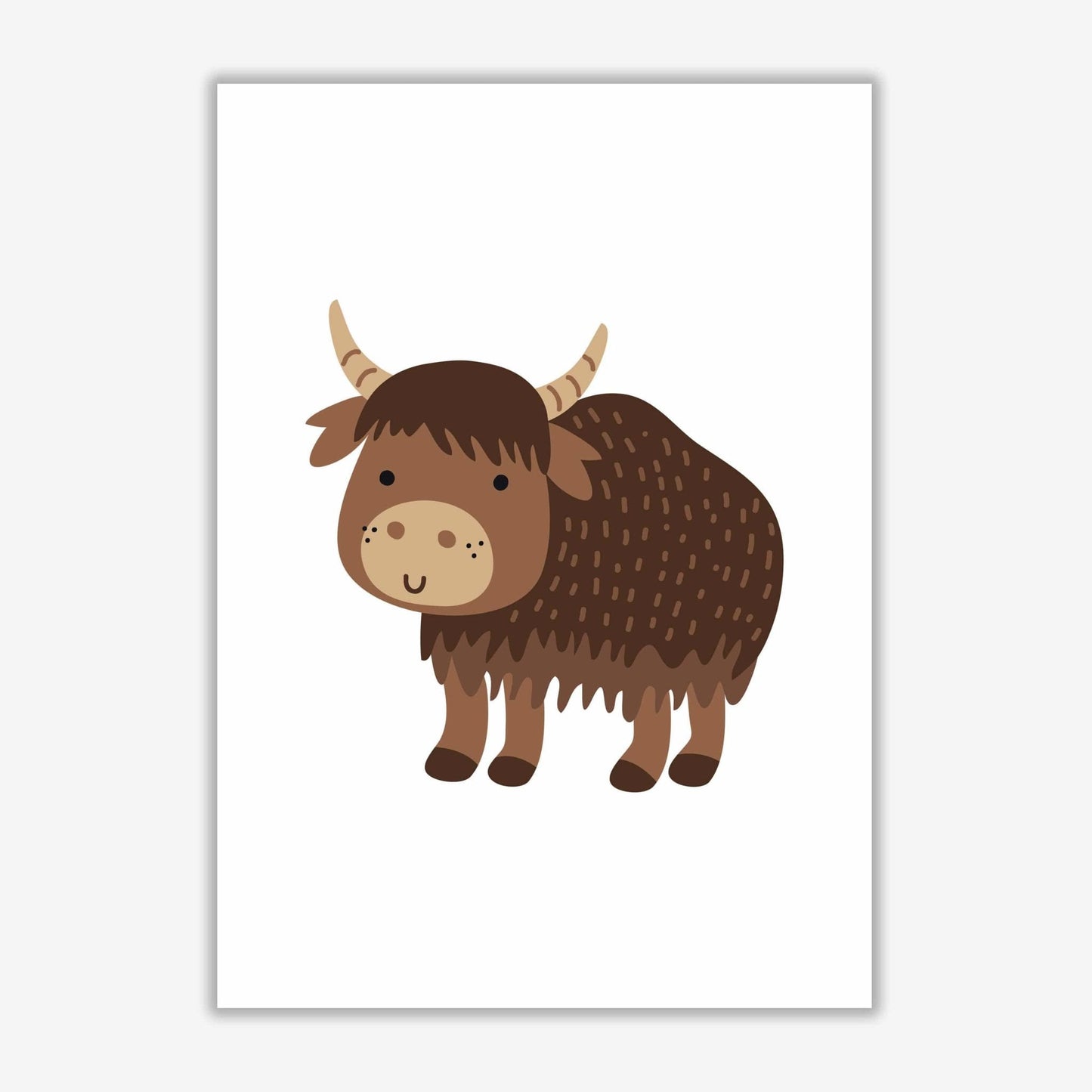 Avelena | Kinder Tiere, Yak Moderne Druck