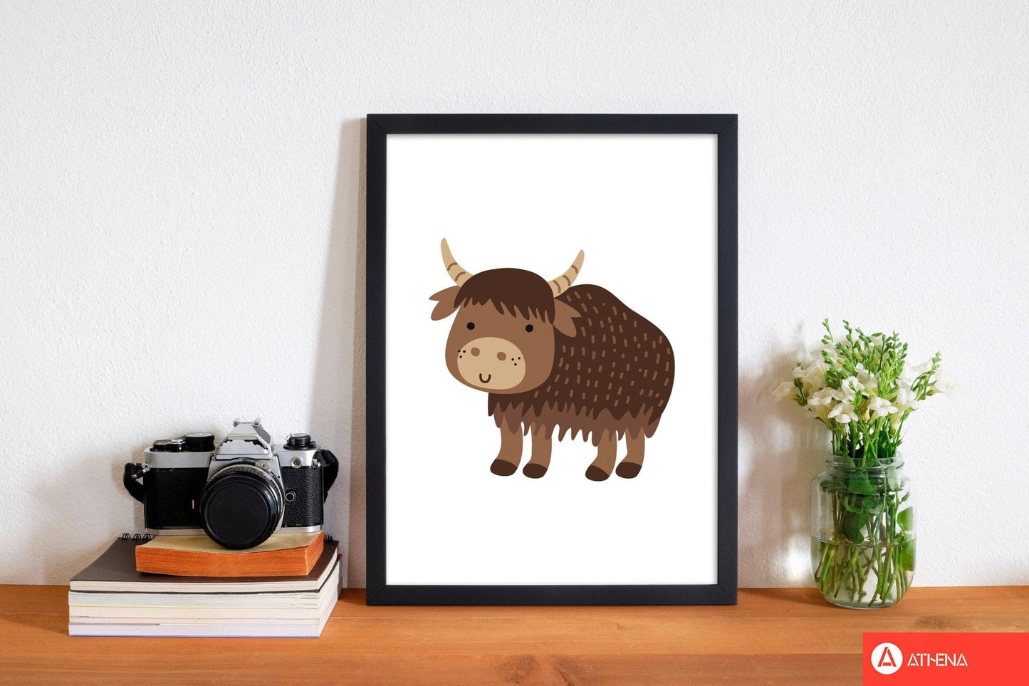 Avelena | Kinder Tiere, Yak Moderne Druck