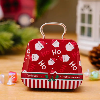 Avelena | Weihnachts-Zinn-Geschenkbox-Set – Charmante Metallaufbewahrungsboxen mit Deckeln für Feiertagsleckereien