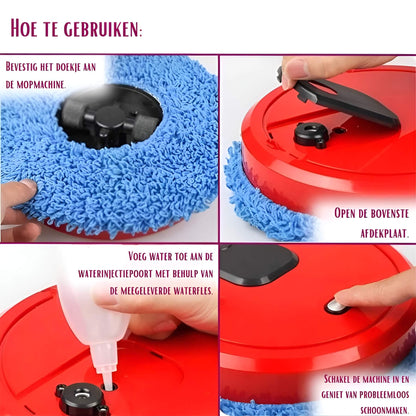 Avelena | CleanBot Zuhause Roboter Wischmopp