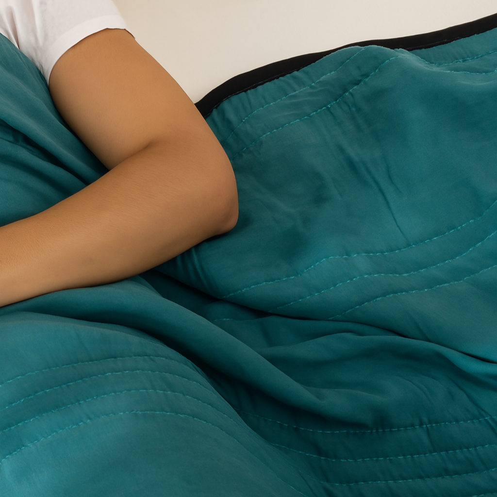 Avelena | Sommer Leichtgewicht Steppdecke Einfarbig Ganzjahres Komfortdecke für Doppelbett