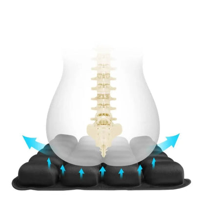 Avelena | Cloudseat Pro – Aufblasbares Sitzkissen für Reise- und Bürositzkomfort