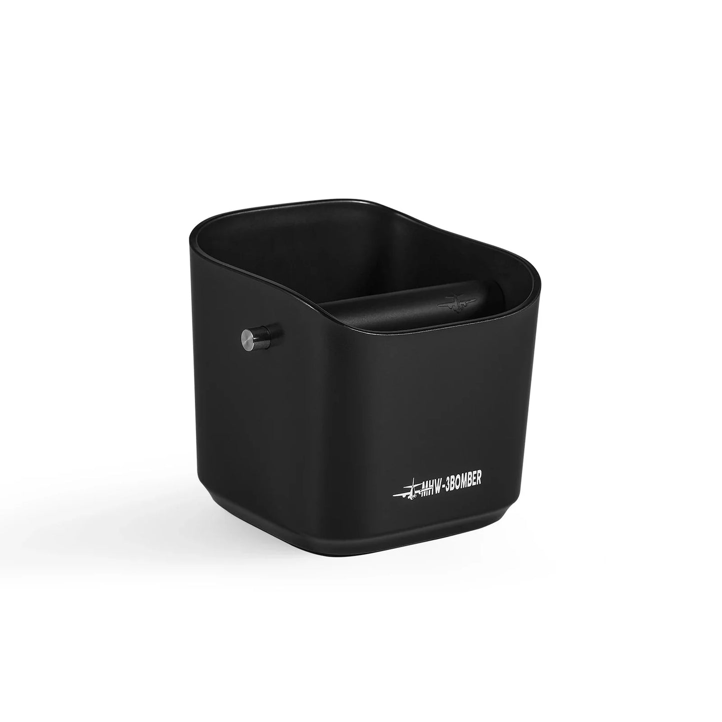 Avelena | Kaffeebohnen Knock Box Quadrat Abnehmbare Knock Bar und rutschfester Boden