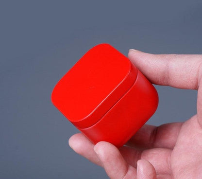 Avelena | Bunte Aufbewahrungsbox | Kleiner Metall Tee-, Bonbon-, Pillenbehälter