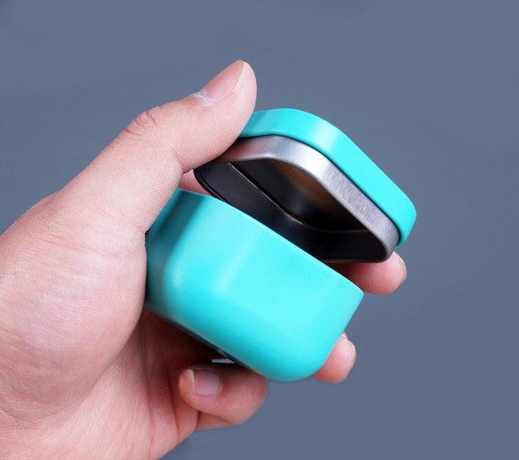 Avelena | Bunte Aufbewahrungsbox | Kleiner Metall Tee-, Bonbon-, Pillenbehälter