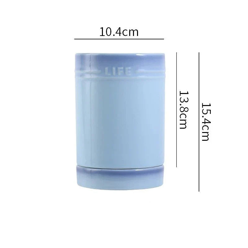 Avelena | Farbiger Küchenutensilien-Organizer aus Keramik