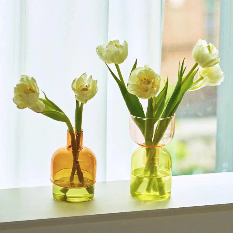Avelena | Glass Bodletop Zweiteilige Vase