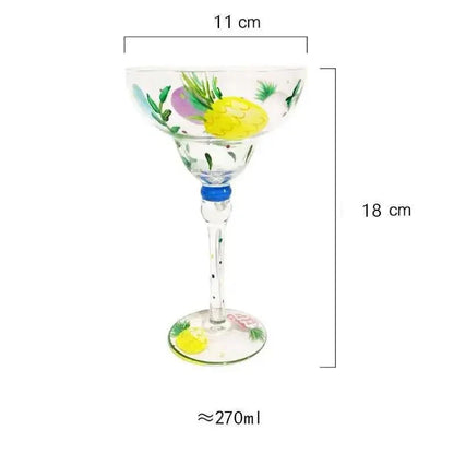 Avelena | Bunte Margarita Cocktailglas