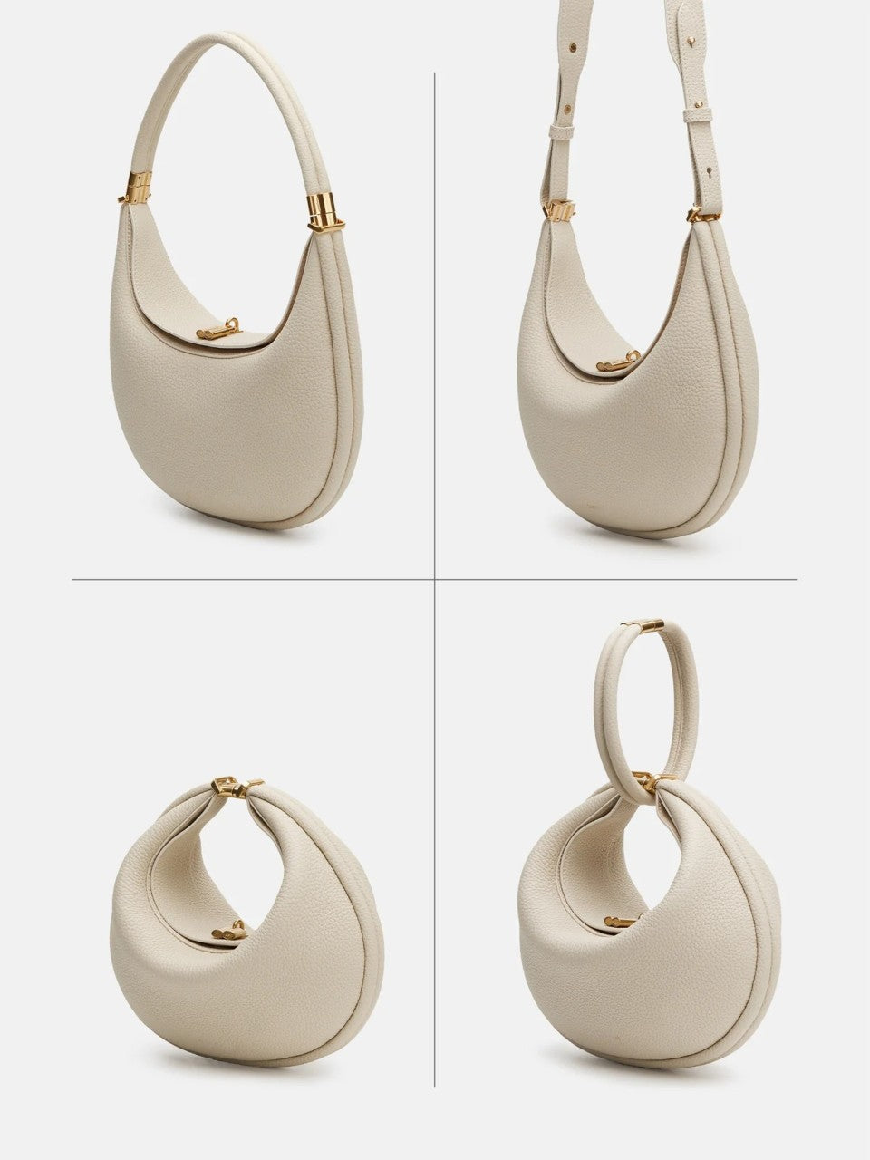 Avelena | Thonia – Schicke Minimalistische Halbmond Schultertasche Elegante Moderne Umhängetasche für Frauen
