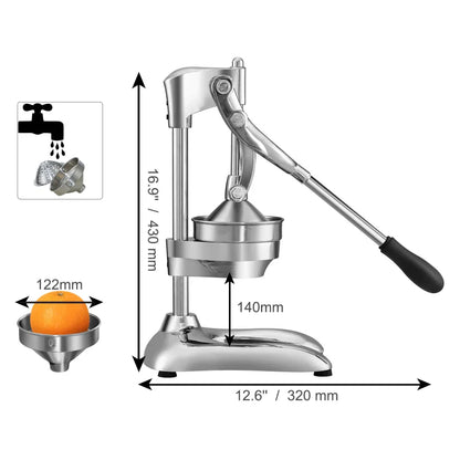 Avelena | Commercial Citrus Juice Press Edelstahl Manuelle Citrus Saftpresse