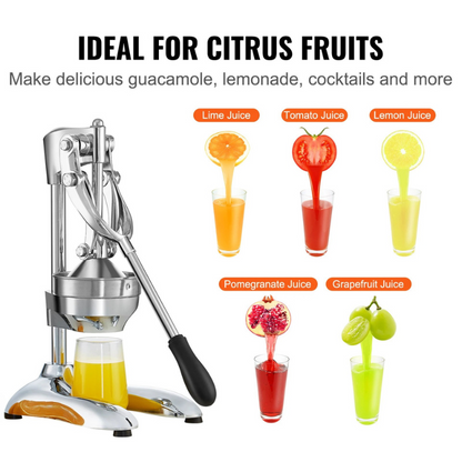 Avelena | Commercial Citrus Juice Press Edelstahl Manuelle Citrus Saftpresse