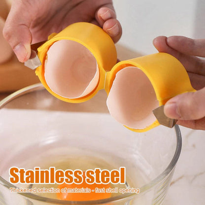 Avelena | Egg Cracker Kitchen Tool Stainless Steel