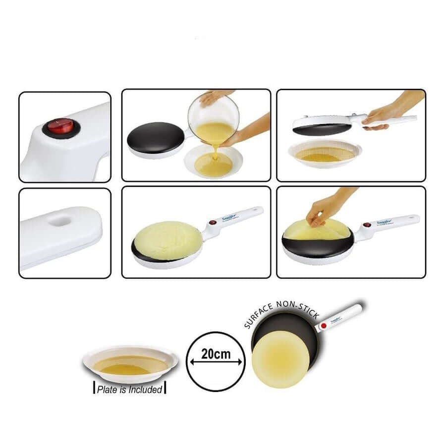 Avelena | Elektrischer Crêpe Maker Zum Kochen