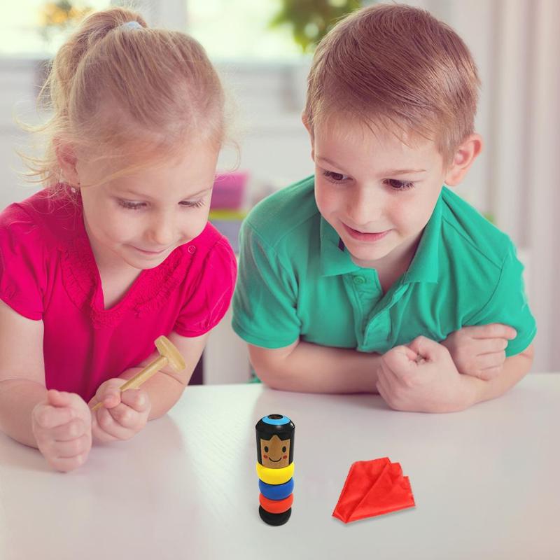 Avelena | Magischer Holzmann Spielzeug | Unzerbrechlich & Mit Hammer | Kreatives Zauberspiel für Kinder