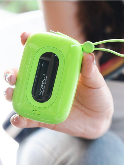 Avelena | 10000mAh Eingebaute Dual-Kabel Powerbank