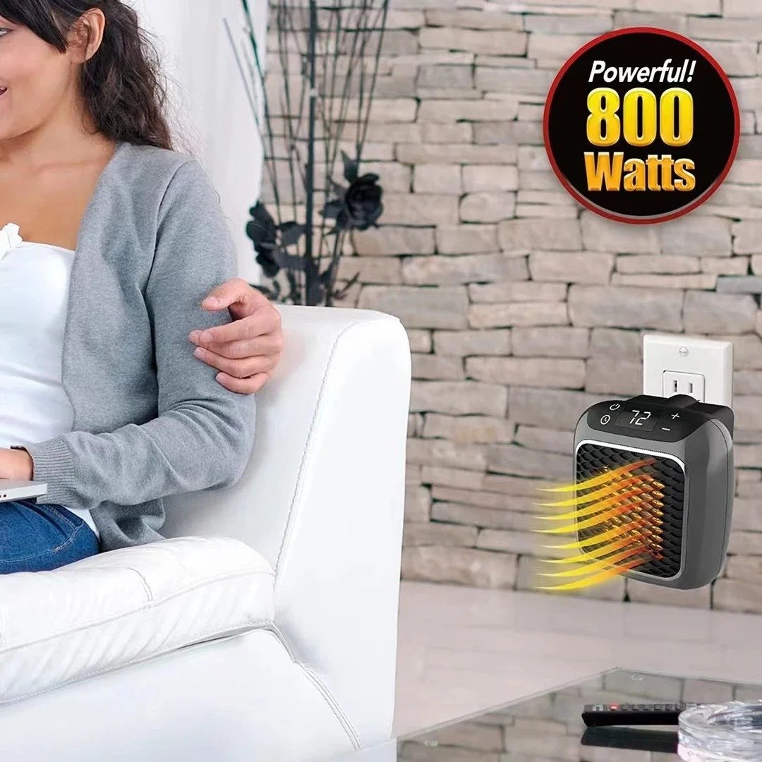 Avelena | 800W Mini tragbarer elektrischer Heizlüfter – Effizienter Keramikh

eizer für schnelle Wärme im Zuhause