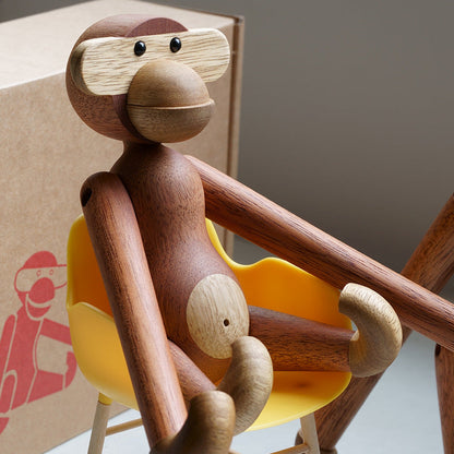 Avelena | Cheeky Monkey Massivholz Ornament