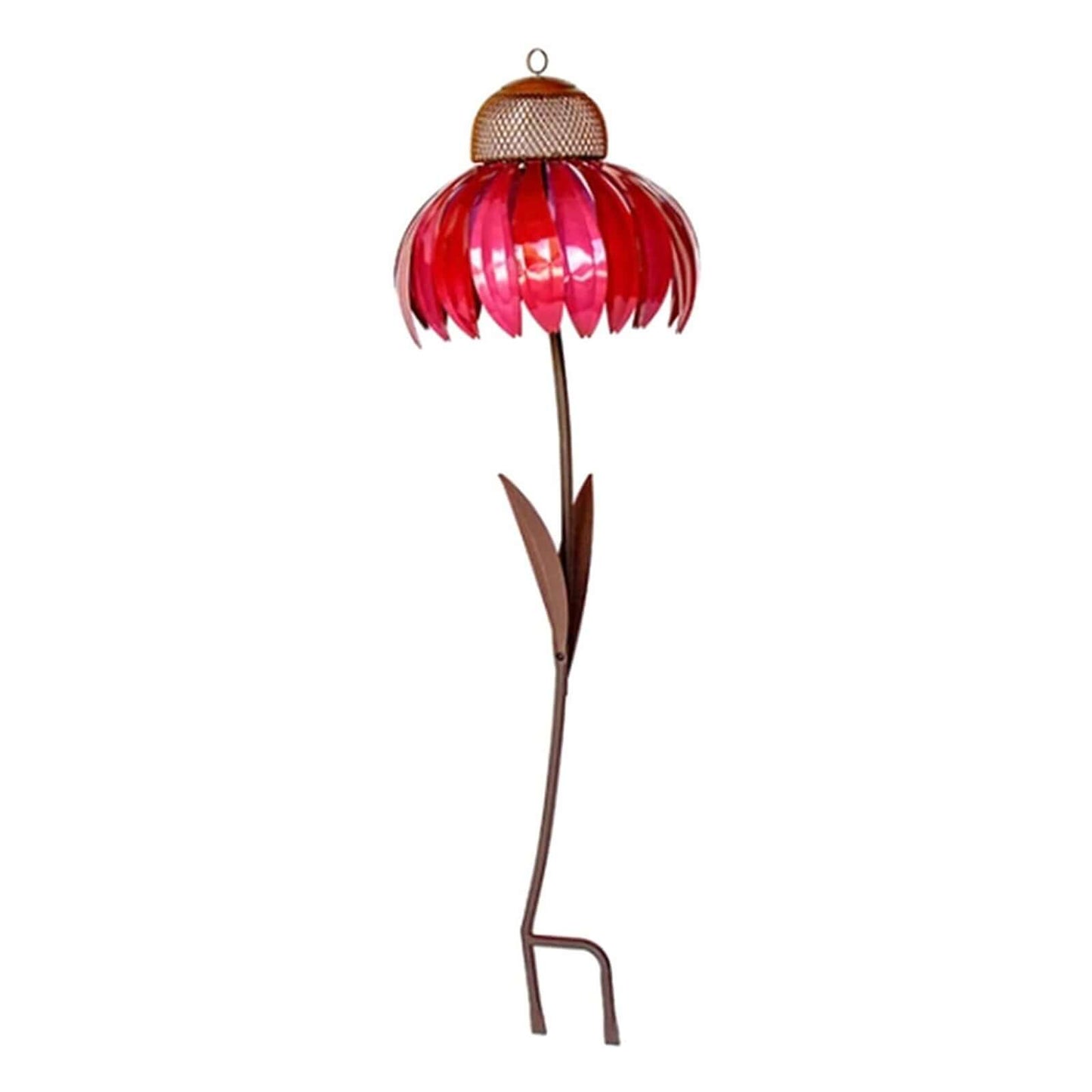 Avelena | Hängendes Metall-Vogelhaus Blumenform Garten Deko