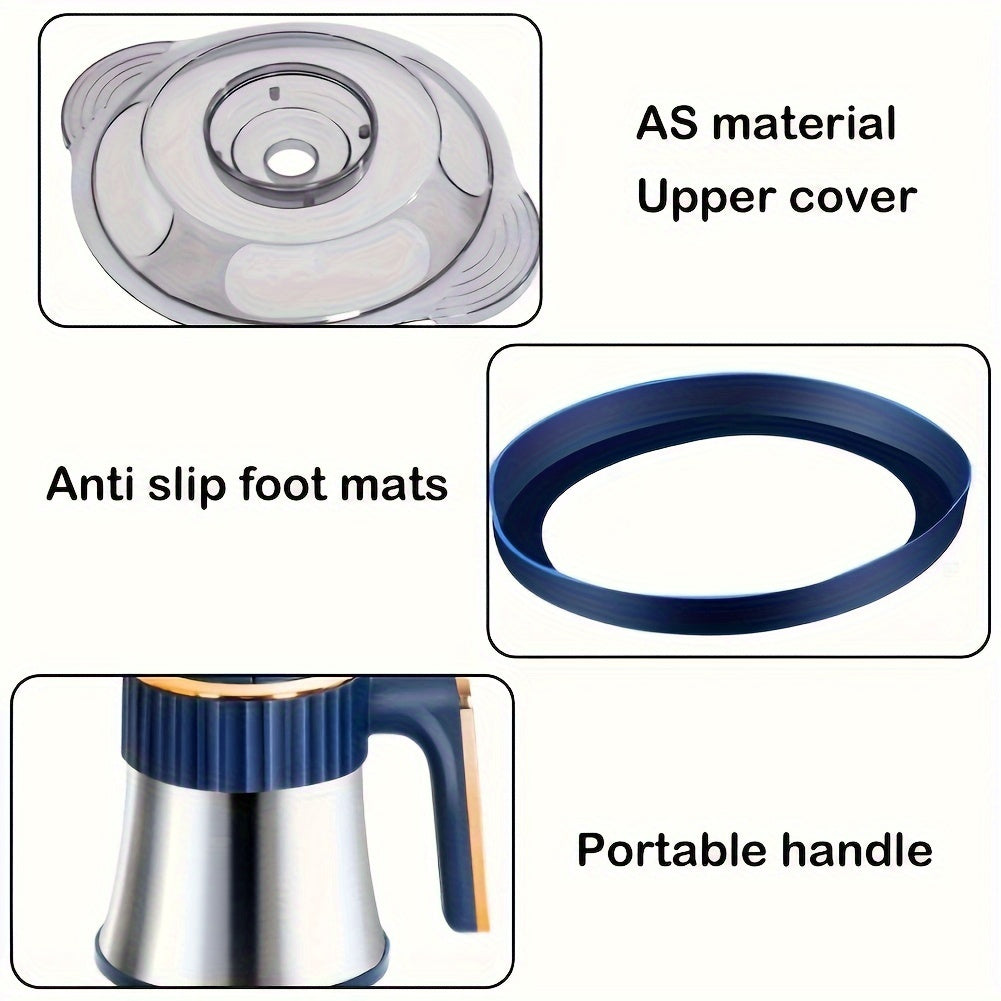 Avelena | Edelstahl Lebensmittelprocessor – Leistungsstarker Fleischwolf & Gemüseschneider (5L, 5000 U/min)