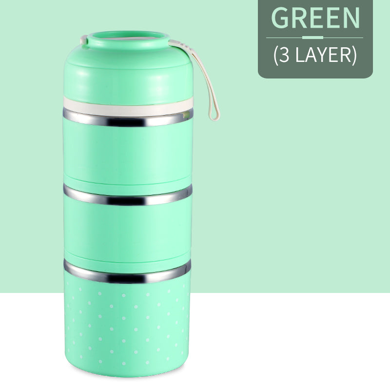 Avelena | Leckagesichere Edelstahl Thermo-Lunchboxen