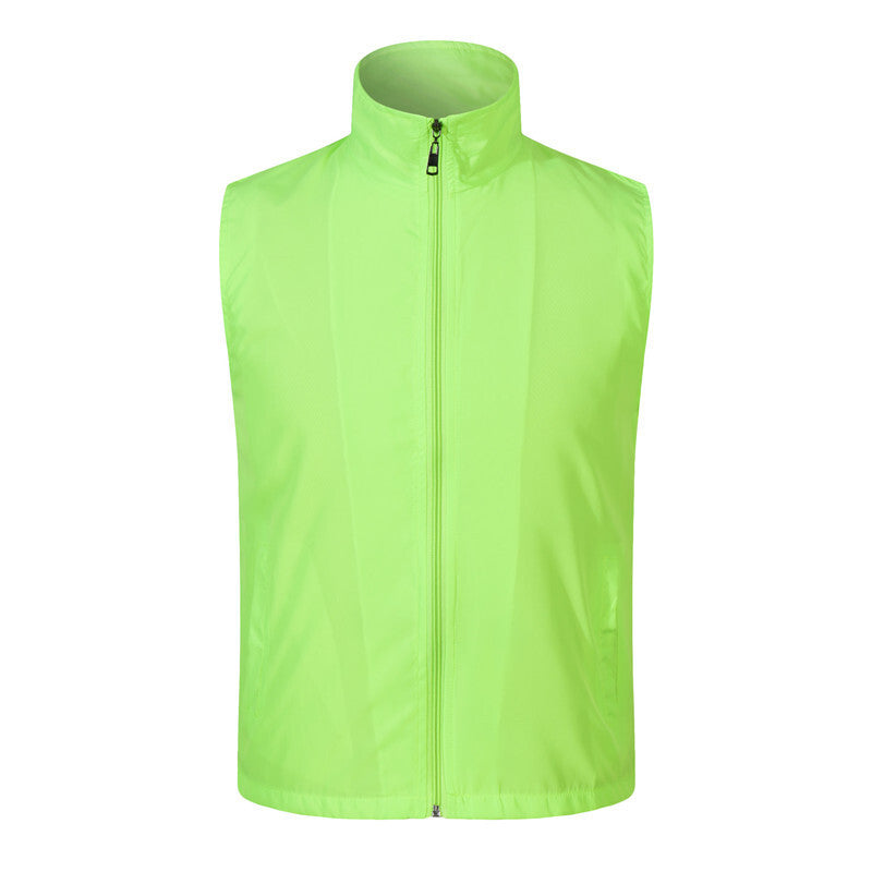 Avelena | VAN | Ärmellose Fahrradjacke | Leichte Weste | Windjacke | Windweste