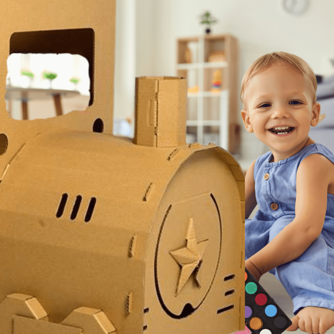 Avelena | Kreatives Kartonset Diy Figuren Bauen und Spielen
