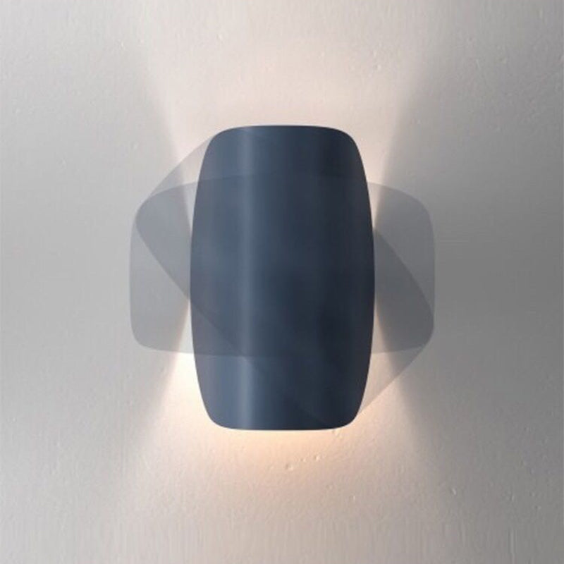 Avelena | Eveline Modern Geometric LED 4 Color Wall Light Indoor/Outdoor Metal