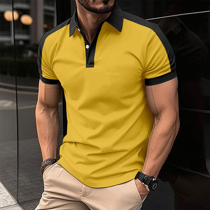 Avelena | Kurzarm Geschäftshemd Sommerliches Casual Poloshirt