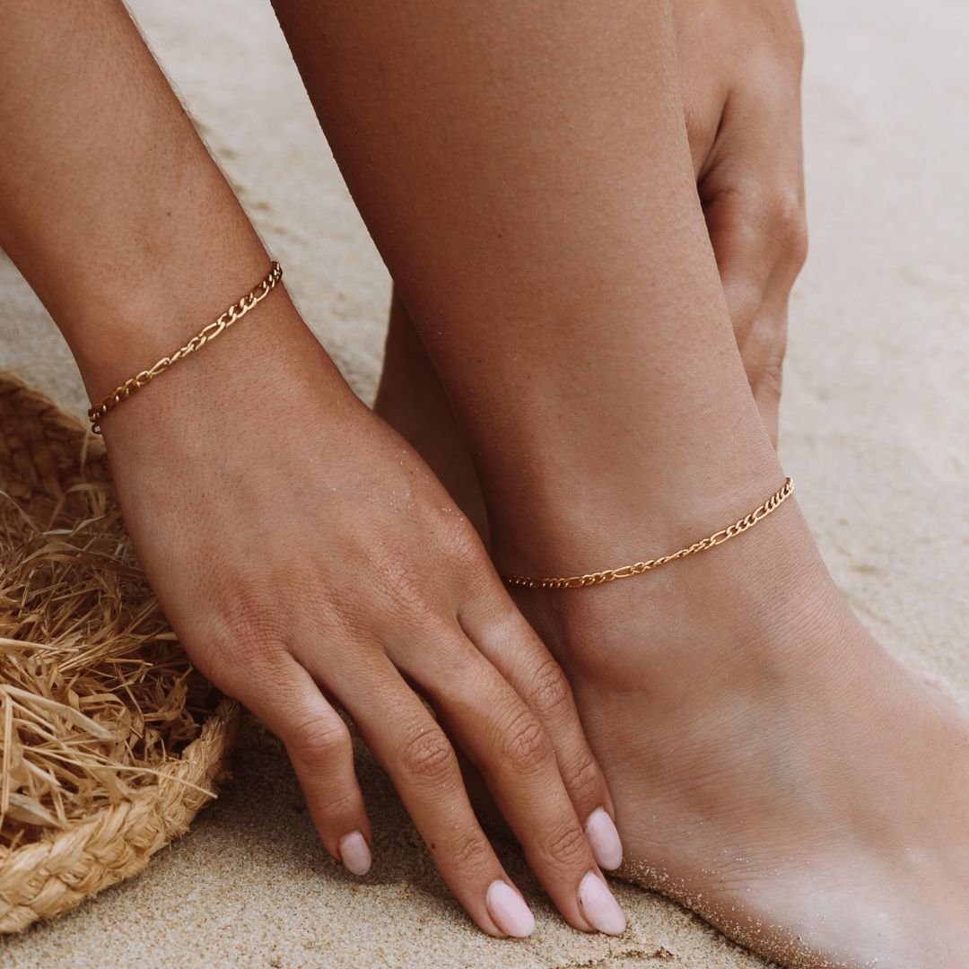 Avelena | Subtile Fußkette für Damen Amalfi