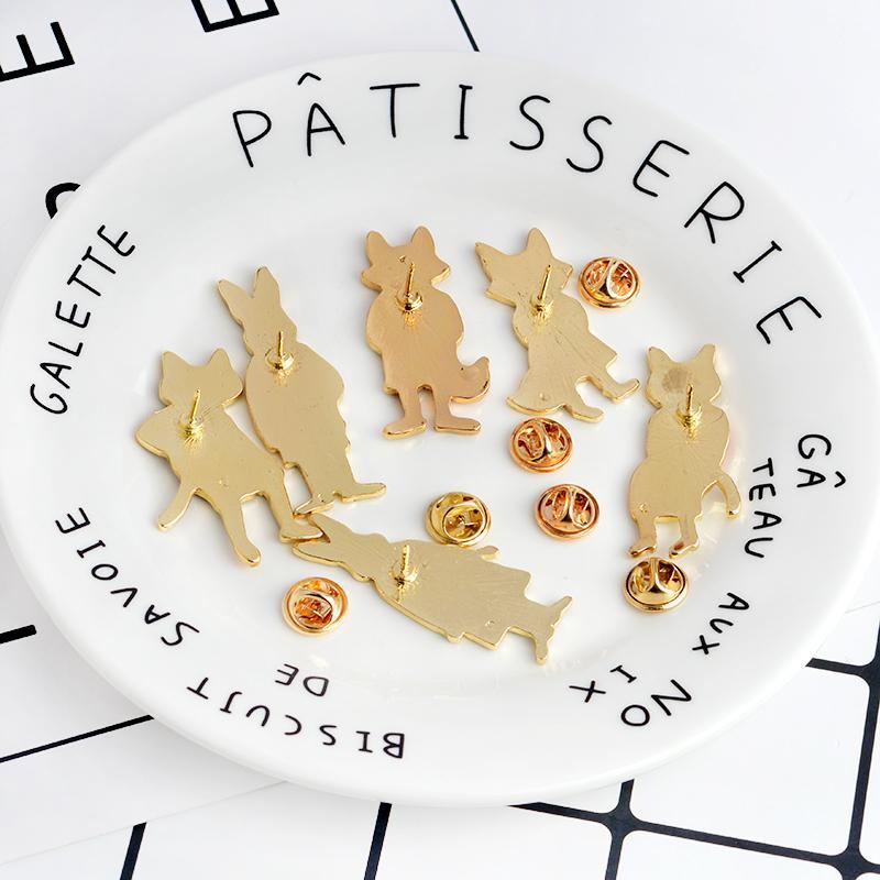 Avelena | Dapper Animals Pin Set - 6-Teiliges Set