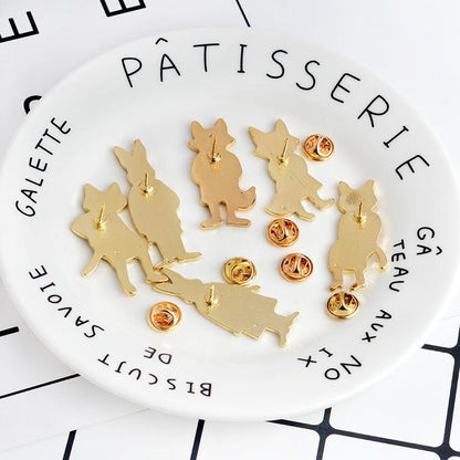Avelena | Dapper Animals Pin Set - 6-Teiliges Set