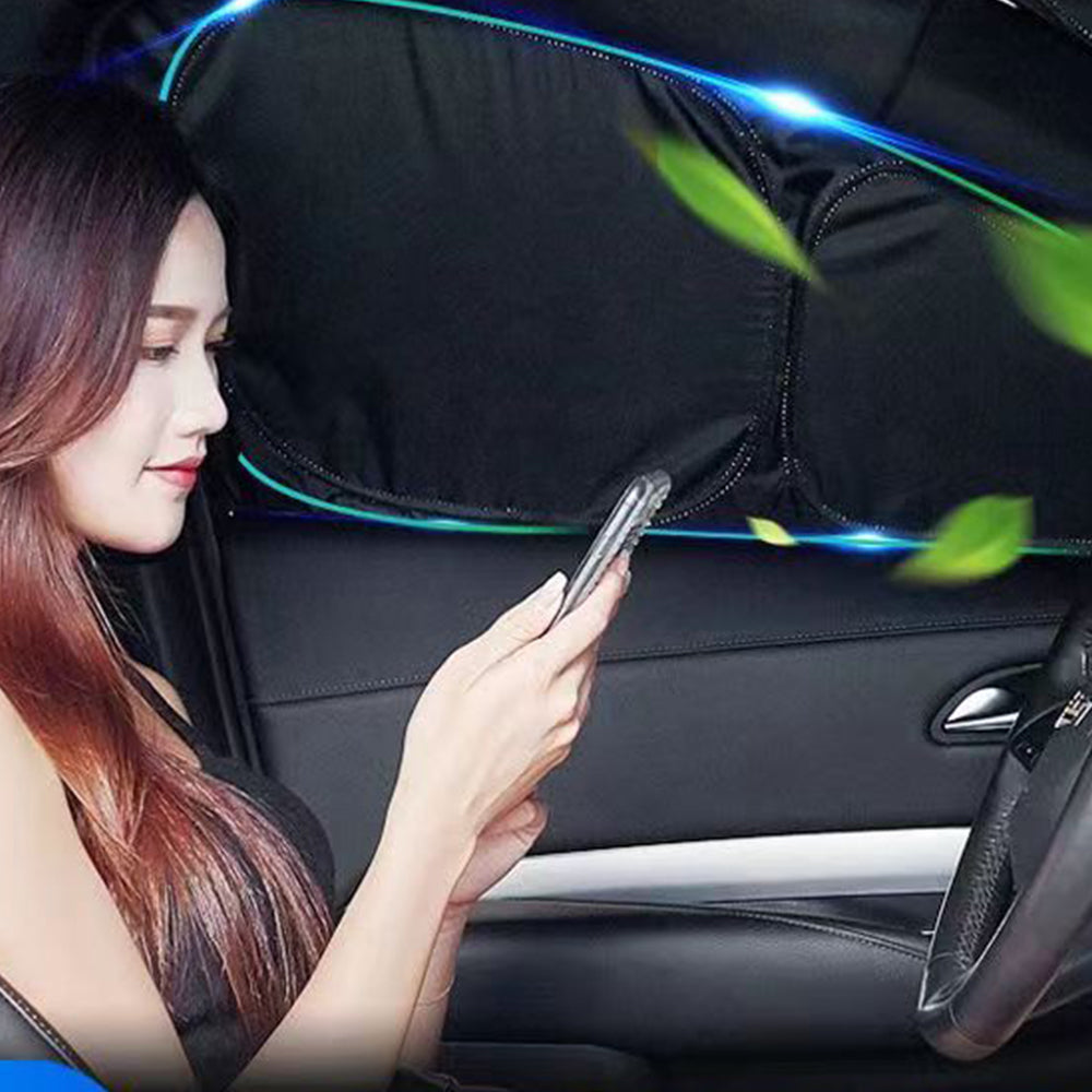 Avelena | Auto-Sonnenblende vorne Block Sonnenvisier Sonnenschutzisolierung