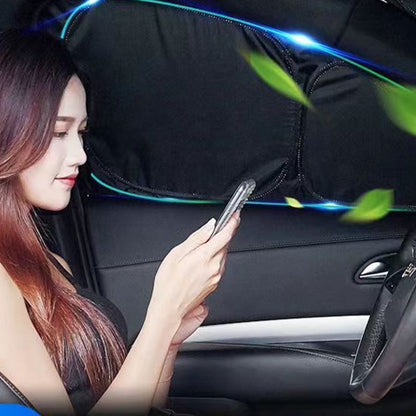 Avelena | Auto-Sonnenblende vorne Block Sonnenvisier Sonnenschutzisolierung