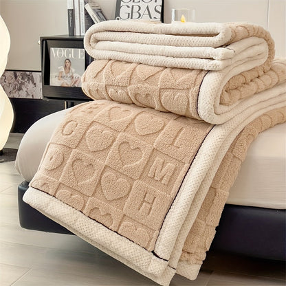 Avelena | Stilvolle Coral Fleece Decke für Ultimativen Komfort