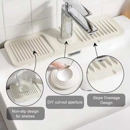 Avelena | TrockeneZone Wasserhahnschutz & Abtropfmatte