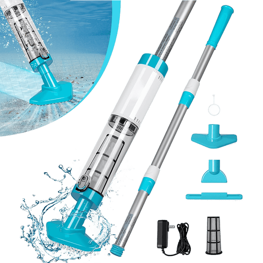 Avelena | US-Standard - 3in1 Akku-Ladegerät Leistungsstarker Motor Schwimmbad-Staubsauger