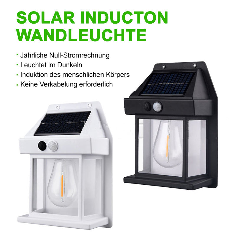 Avelena | Solar Wolfram Wandleuchte für den Außenbereich