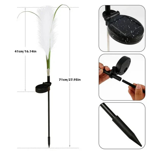 Avelena | Dekorative Weiden Gartenbeleuchtung - SunReed