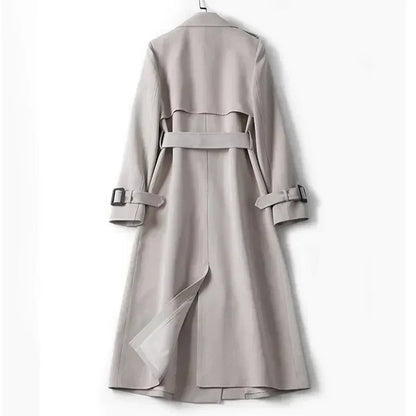 Avelena - Klassischer Damen Trenchcoat mit Gürtel